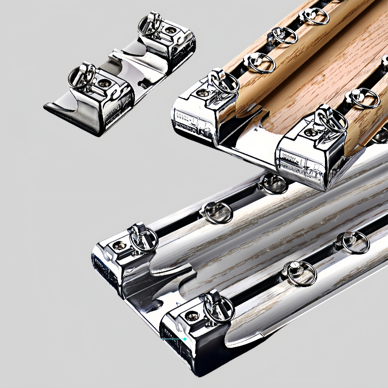 Dual Ceiling Mount Metal Double Track for Bay Windows & Home Office-Curtain Poles Tracks & Accessories