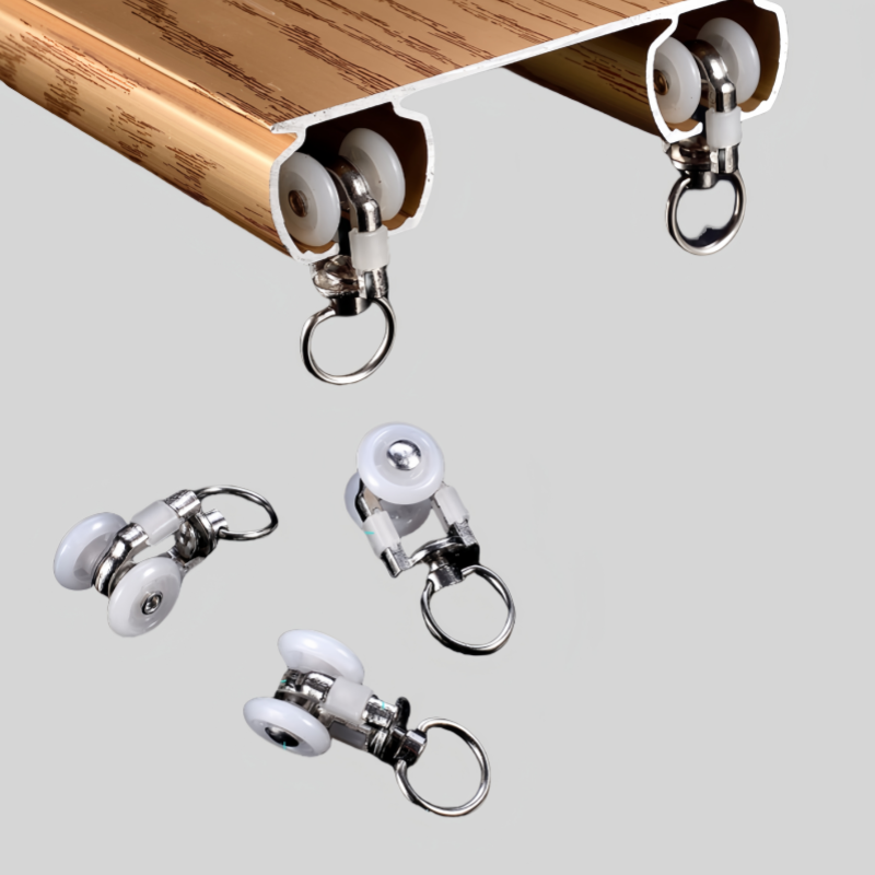 Dual Ceiling Mount Metal Double Track for Bay Windows & Home Office-Curtain Poles Tracks & Accessories