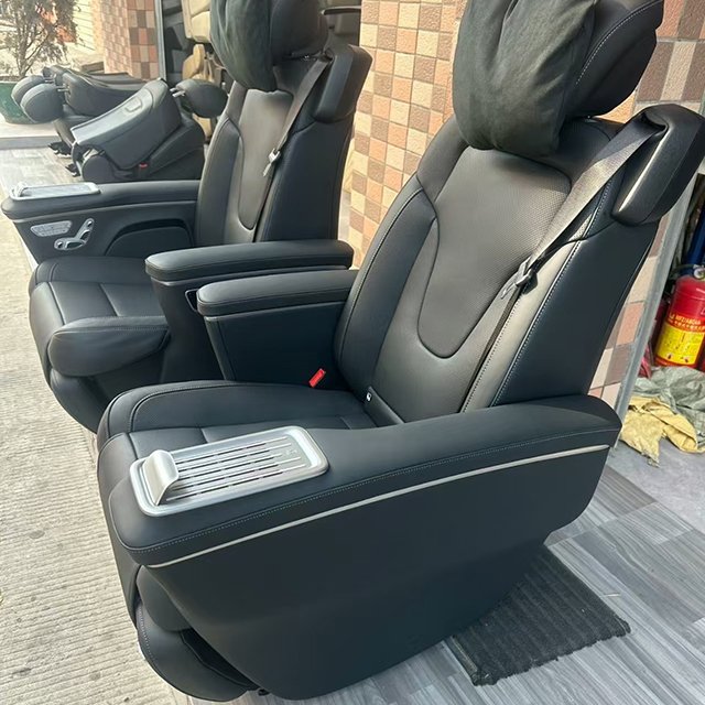 Applicable to Mercedes Benzz V300 Middle row seats Brand new dismantled parts Beige/black seat aviation seat