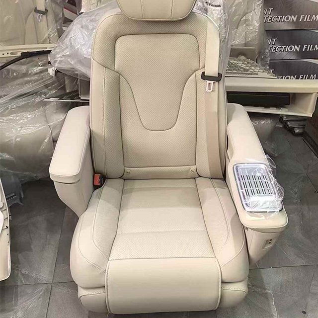 Applicable to Mercedes Benzz V300 Middle row seats Brand new dismantled parts Beige/black seat aviation seat