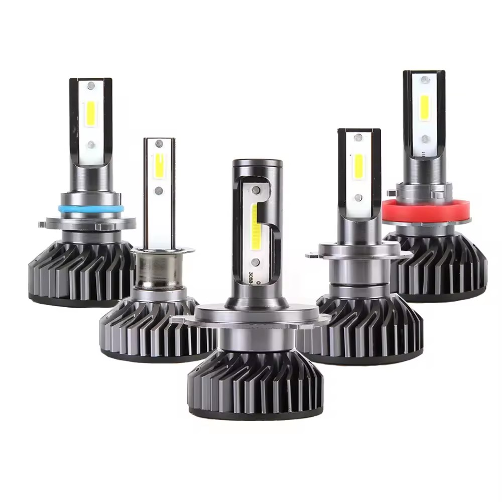 YUFING Manufacture 75W 62W 5500Lm 12-24V Aviation Aluminum Cob Auto Accessories H4 Led Headlight 100W