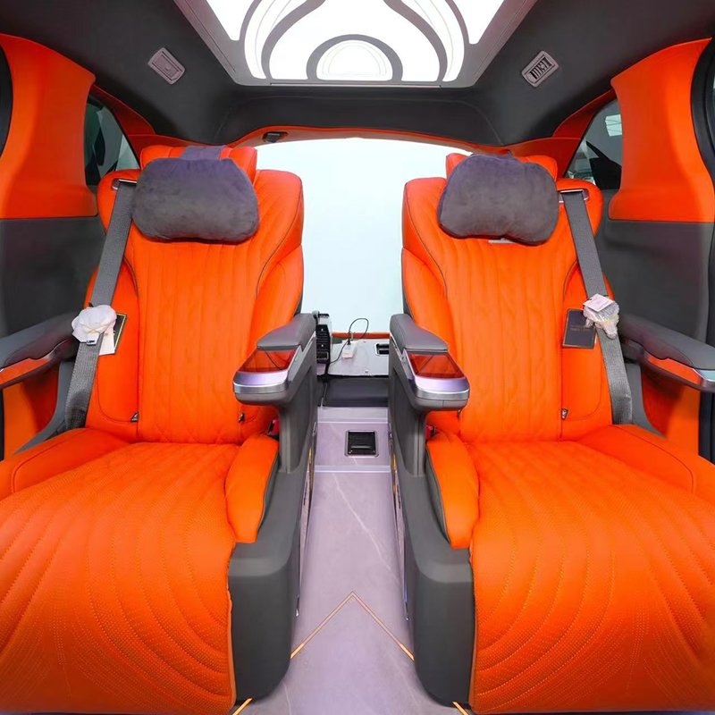 Auto Accessories Interior Upgrade Custom Rv Captains Chairs Leather Seats Luxury Van Seat for Mercedes Sprinter Captain Seats