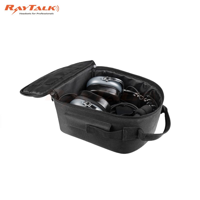 2024 Classic Design Accessories Aviation Headset Bag Black Color for Pilot