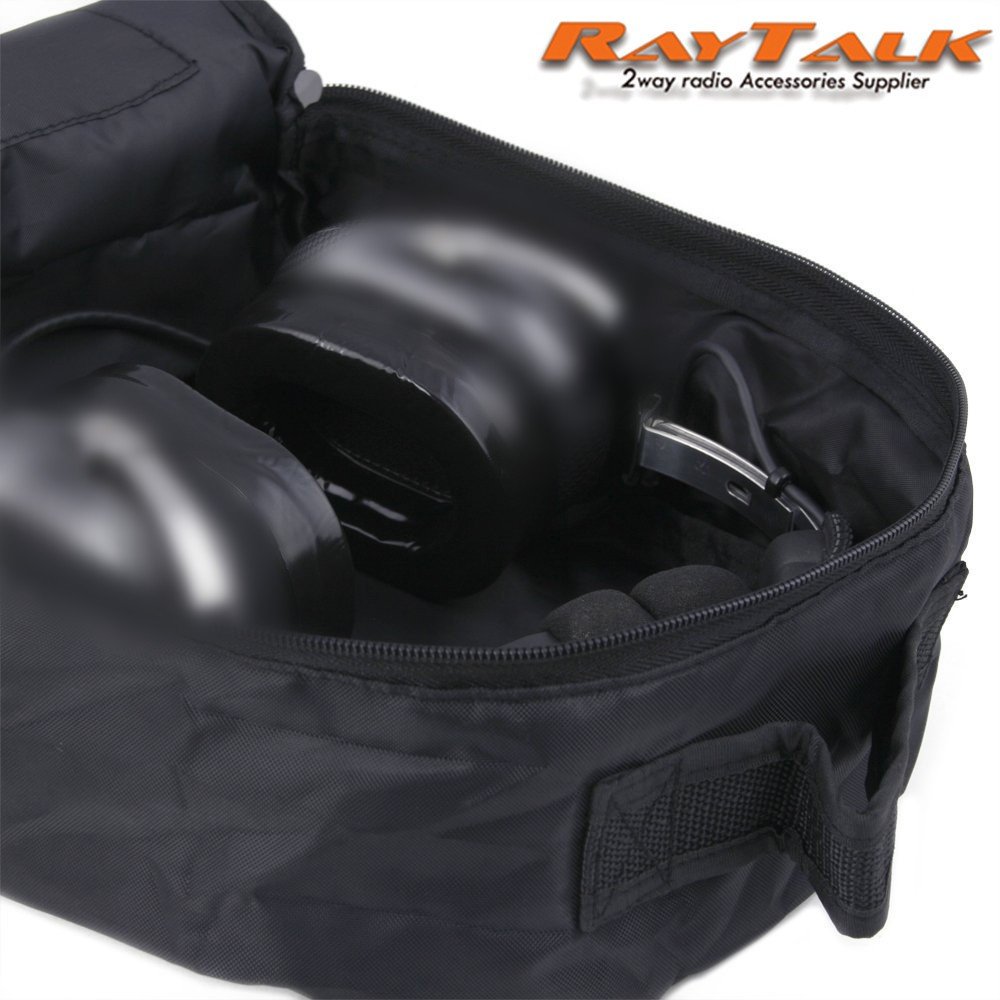 2024 Classic Design Accessories Aviation Headset Bag Black Color for Pilot