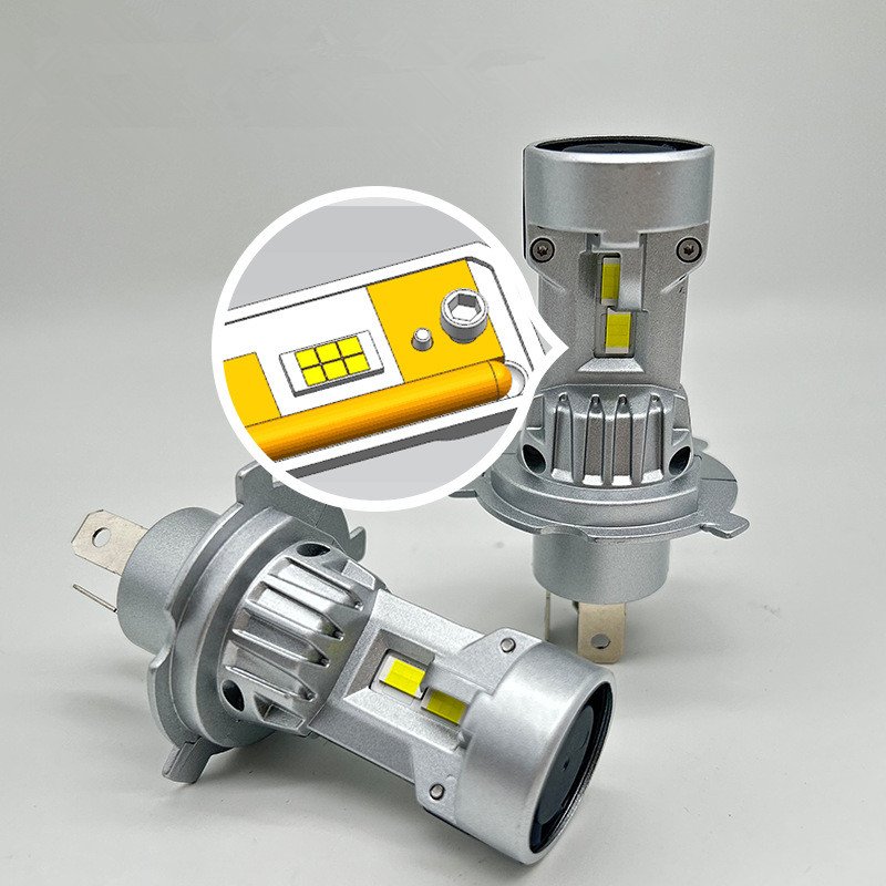 Vehicle HB3 9005 Led Headlights Plug-in Silent High-light H4 Headlights Waterproof 9006 Led Lights Manufacturers