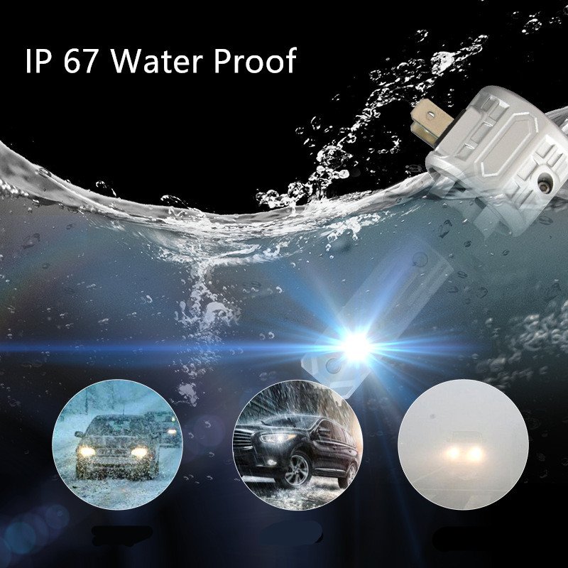 Vehicle HB3 9005 Led Headlights Plug-in Silent High-light H4 Headlights Waterproof 9006 Led Lights Manufacturers