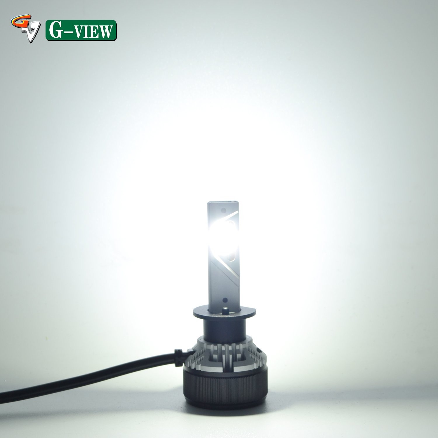 G-View High Quality 100W F1 H3 H4 White H1S LED Headlight Bulb With CSP LED Chip for Hyundai CC and Other Car Accessories Parts