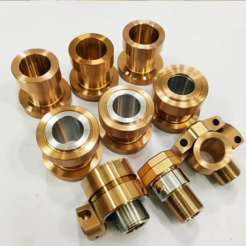 High Precision Small Quantity Aluminum Brass Prototype Cnc Milling Metal Machining Parts Service