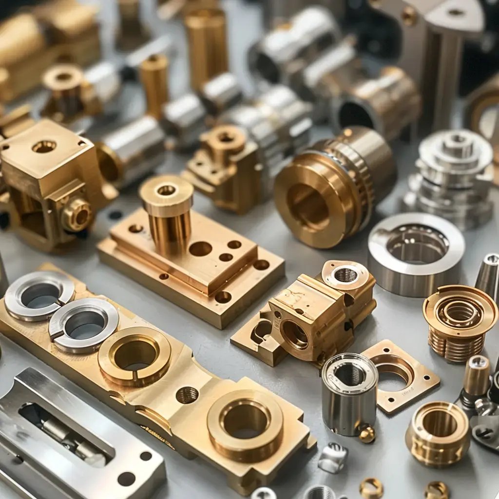 High Precision Small Quantity Aluminum Brass Prototype Cnc Milling Metal Machining Parts Service