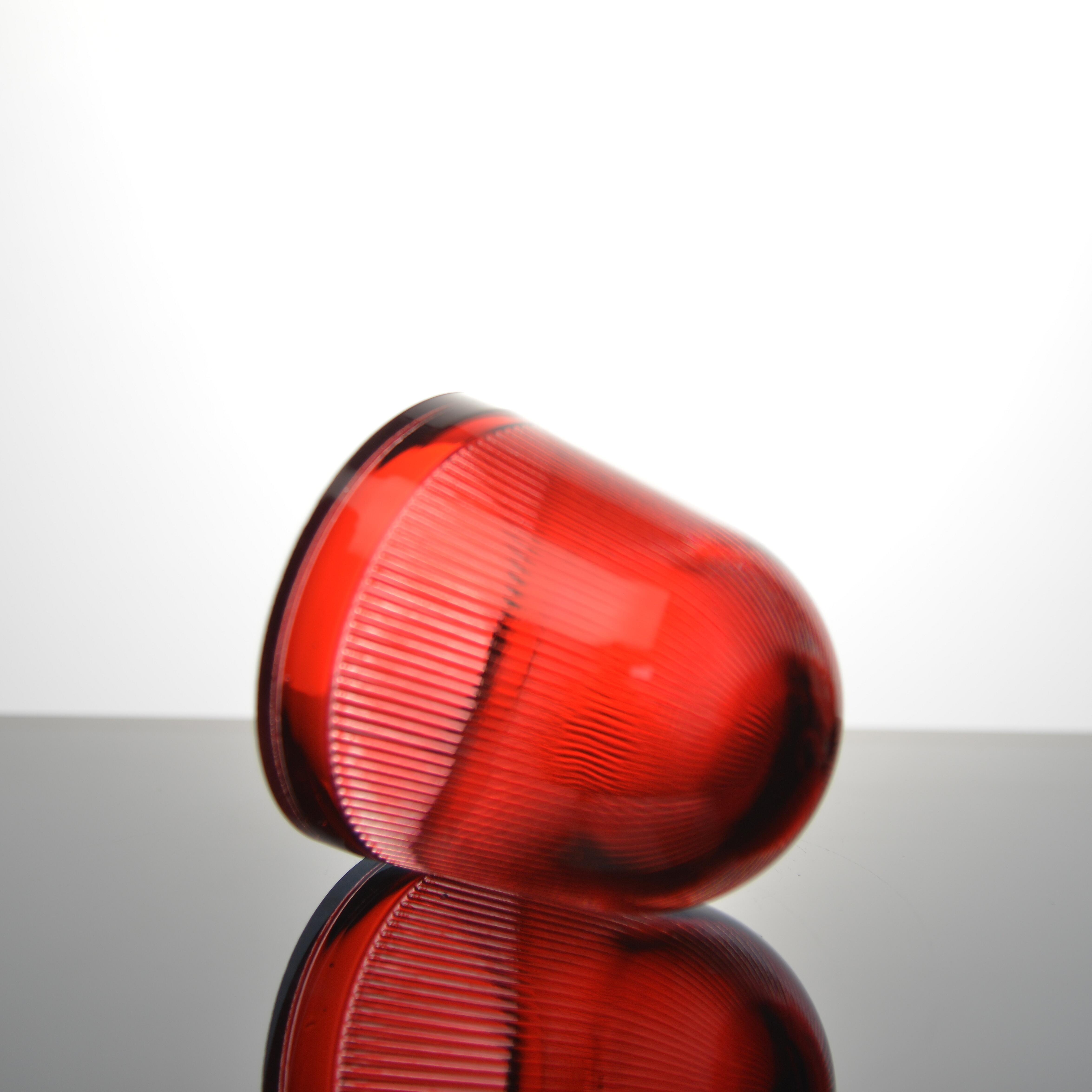 Factory Custom Size Shape High Temperature Resistant Explosion Proof Aircraft Aviation Obstruction Light Glass Lamp Cover