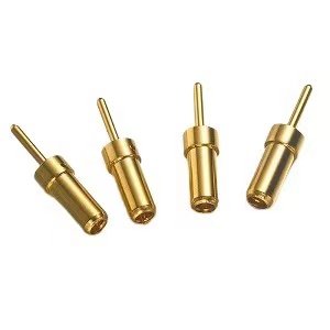 New Energy Vehicle Component Custom Aviation Copper Cross Needle Spring Golden Copper Pin