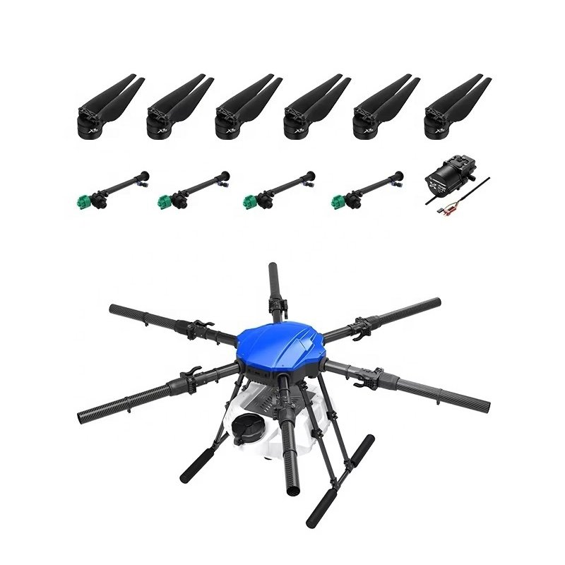 Agricultural Spraying Plant Protection Drone Accessories 16L Drone Frame Agri Drone Parts