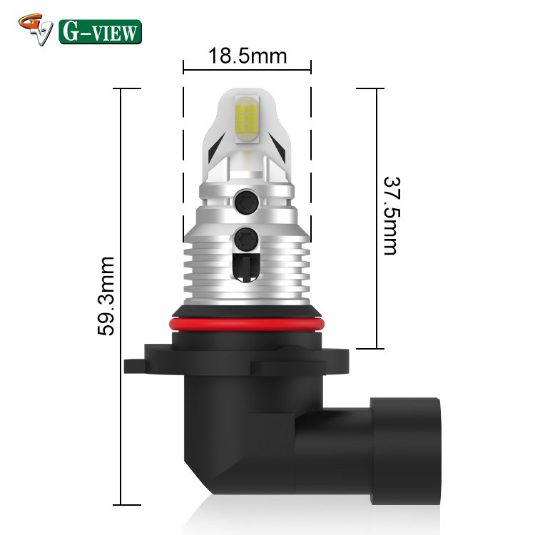 Gview GS Automotive HB3 HB4 Car Accessories LED Lamp for Cars 9005 9006 LED Light Super Bright Car LED Fog Light