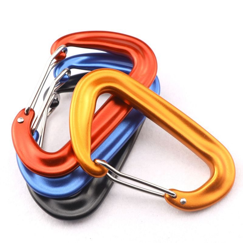 Heavy Duty Climbing Yoga Colorful Aviation Metal Aluminum Heavy Duty Strong 23kn 7075 Aluminium Carabiner