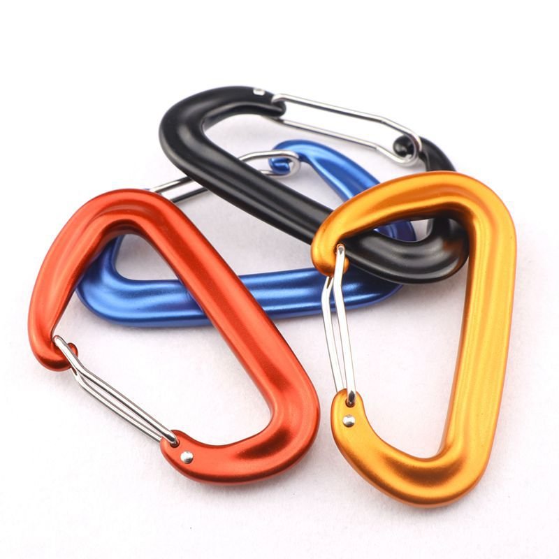 Heavy Duty Climbing Yoga Colorful Aviation Metal Aluminum Heavy Duty Strong 23kn 7075 Aluminium Carabiner
