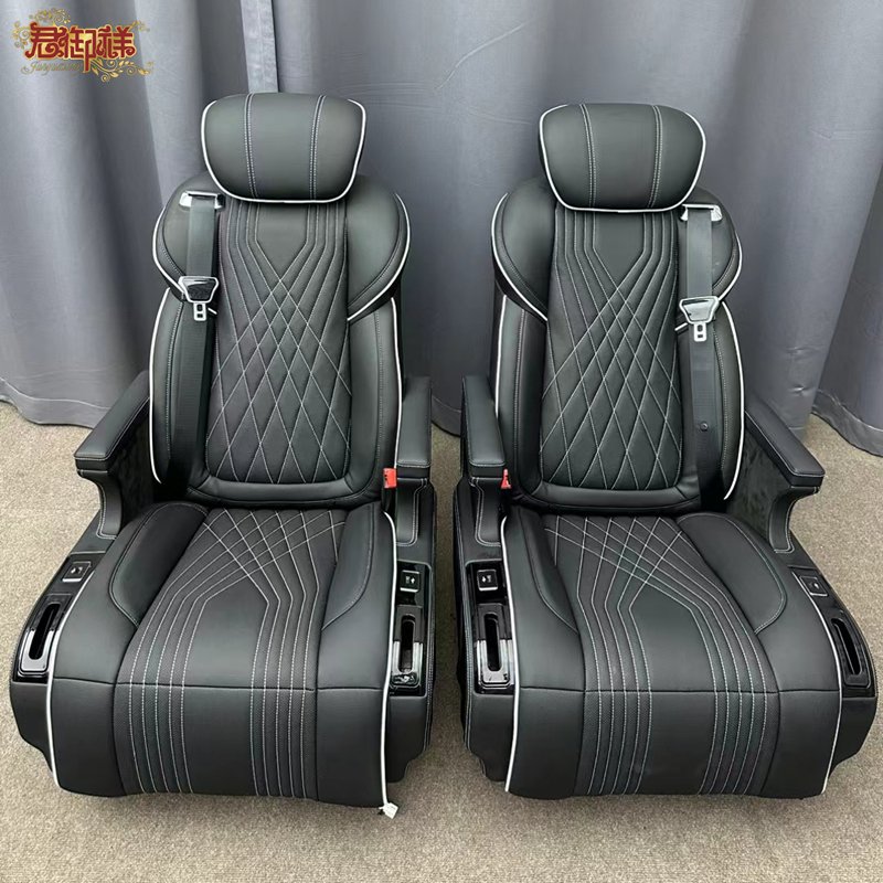 Aviation Seat Benz R320 R400 R350 R300 R500 Light Luxury Adjustable Wide Open Car Seat Comfortable Leather Texture Car Seats