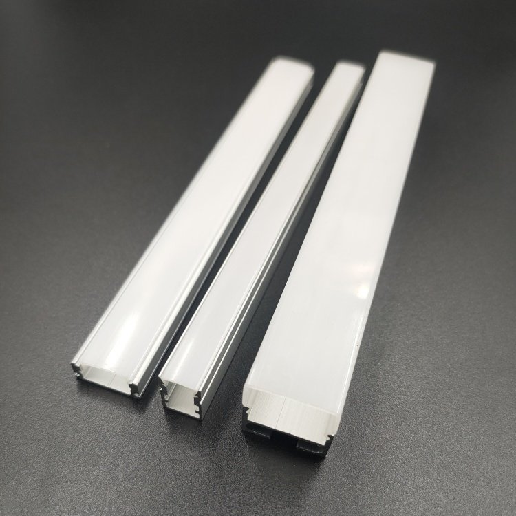 Best Price Aviation Aluminium 6063 Super Slim Led Strip Profile Baseboard Recessed 3M for Led Tunnel Light