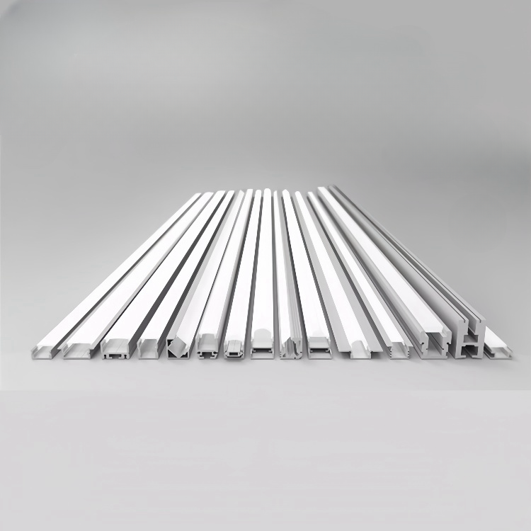 Best Price Aviation Aluminium 6063 Super Slim Led Strip Profile Baseboard Recessed 3M for Led Tunnel Light