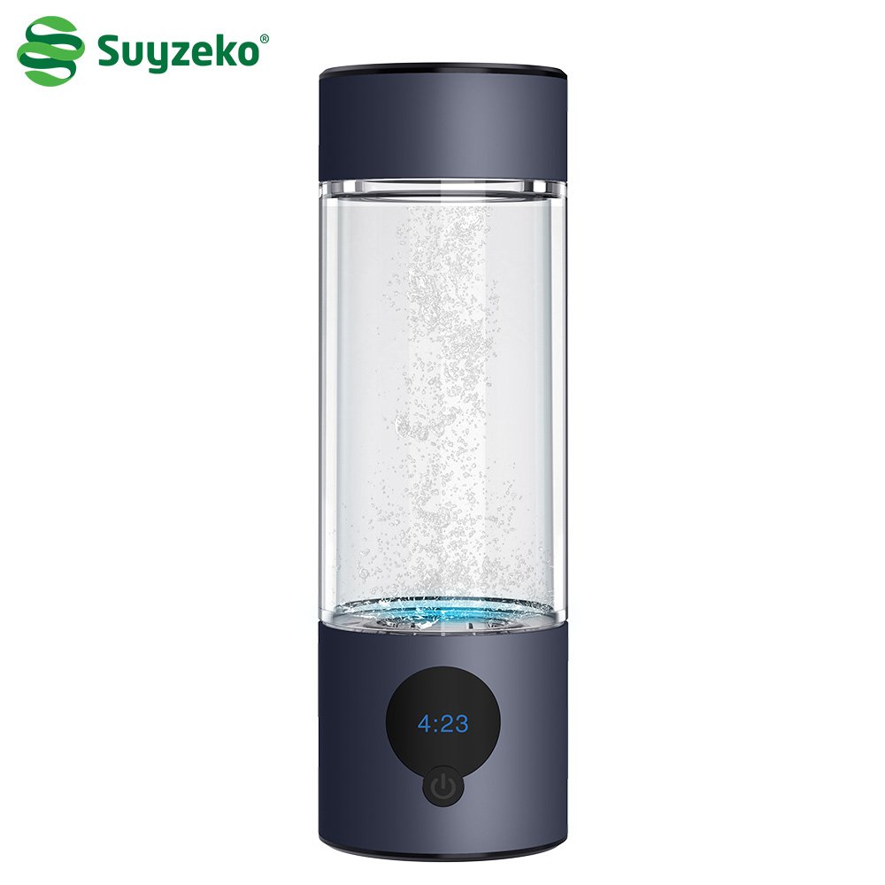 Suyzeko 2024 NEW Product Hydrogen Water Generator Alkaline 5000ppb New Technology Sport Portable Hydrogen Water Bottle 6000ppb+