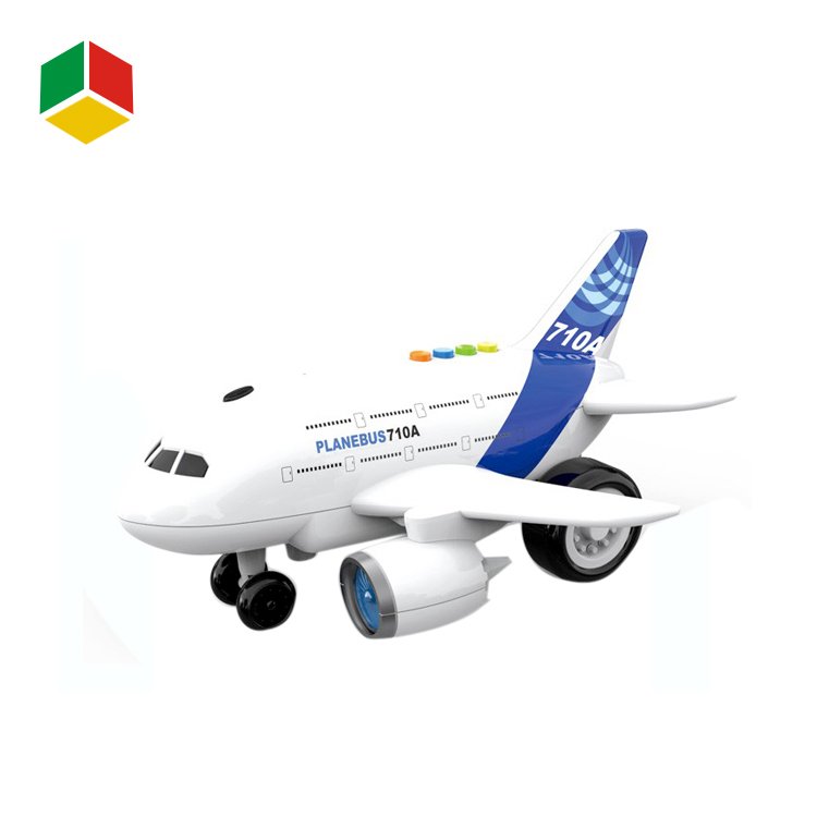 Airlines passenger aircraft Cartoon Mini 1/200 Electric Battery Operated Air Plane Toy Customize IC