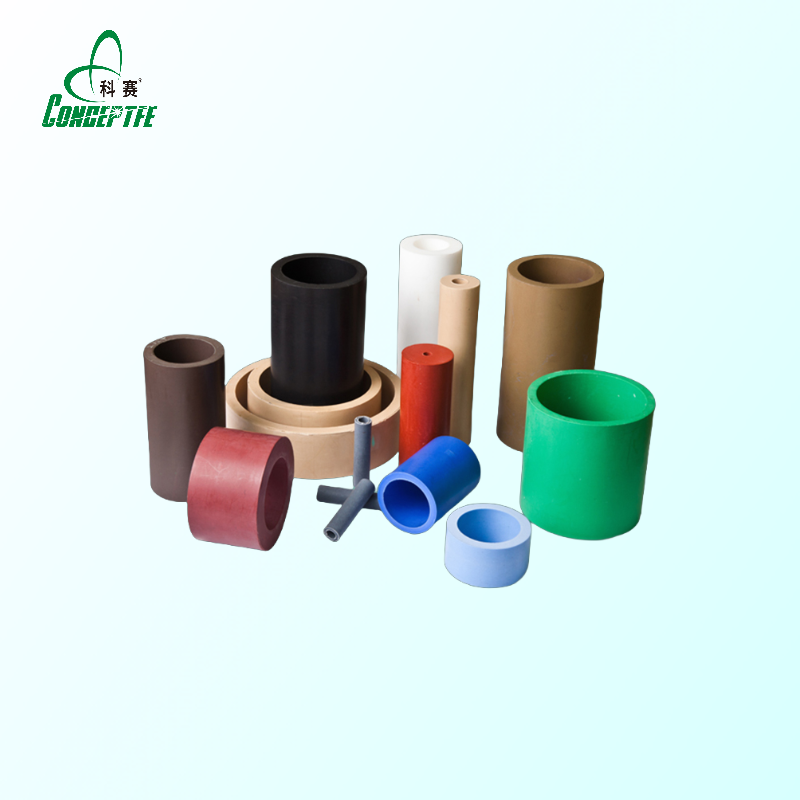 Full Size PTFE Rod Sheet Tube Hose Custom Parts Precision Machining PTFE Membrane Tape Food Grade Application PTFE Gasket Seal