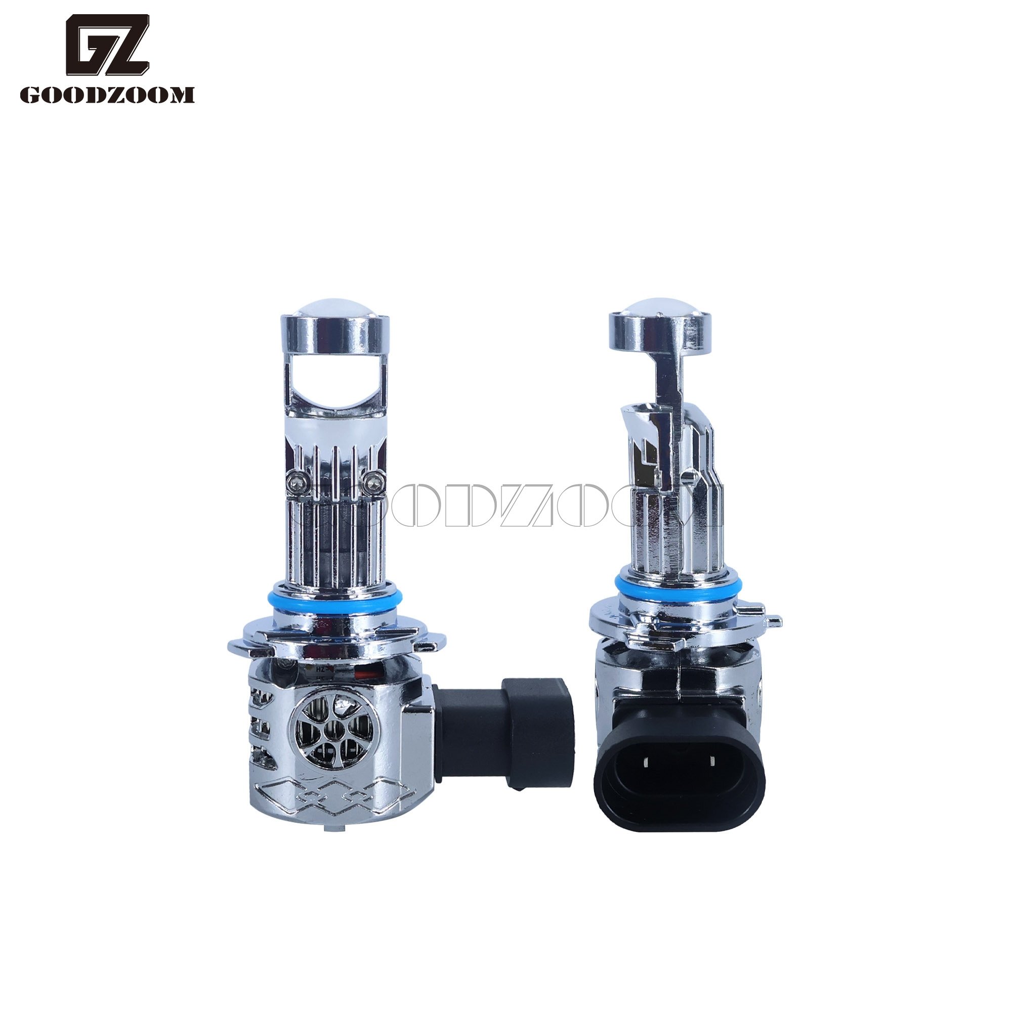 GOODZOOM 2024 Bright 5x7 H4 Led Headlight for Repair Car Auto Parts and Accessories Headlights H7 Para Auto Headlamp 80W