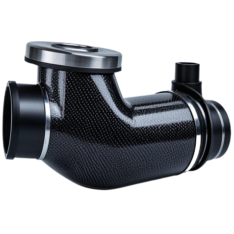 CNC Machined Carbon Fiber Intake Manifolds - High-Strength & Lightweight