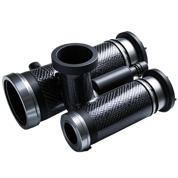 CNC Machined Carbon Fiber Intake Manifolds - High-Strength & Lightweight