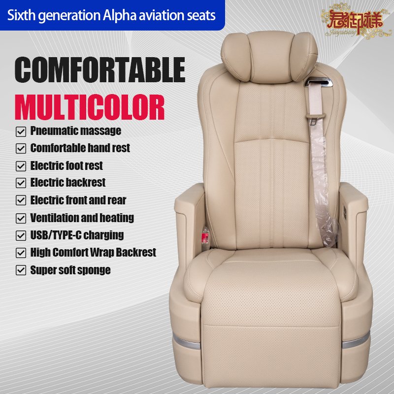 Car Seat Toyota TALPHARD VELLFIRE Hiace Noah Voxy Sienna Customized Luxury Car Seats Electric Adjustable Vip Aviation Seat