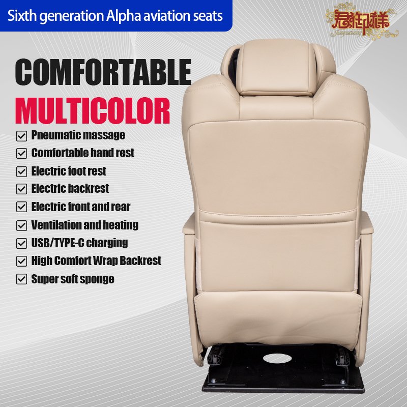 Car Seat Toyota TALPHARD VELLFIRE Hiace Noah Voxy Sienna Customized Luxury Car Seats Electric Adjustable Vip Aviation Seat