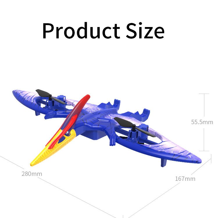 Remote control pterodactyl aircraft RC aircraft model airplane glider remote control fighter remote control drone
