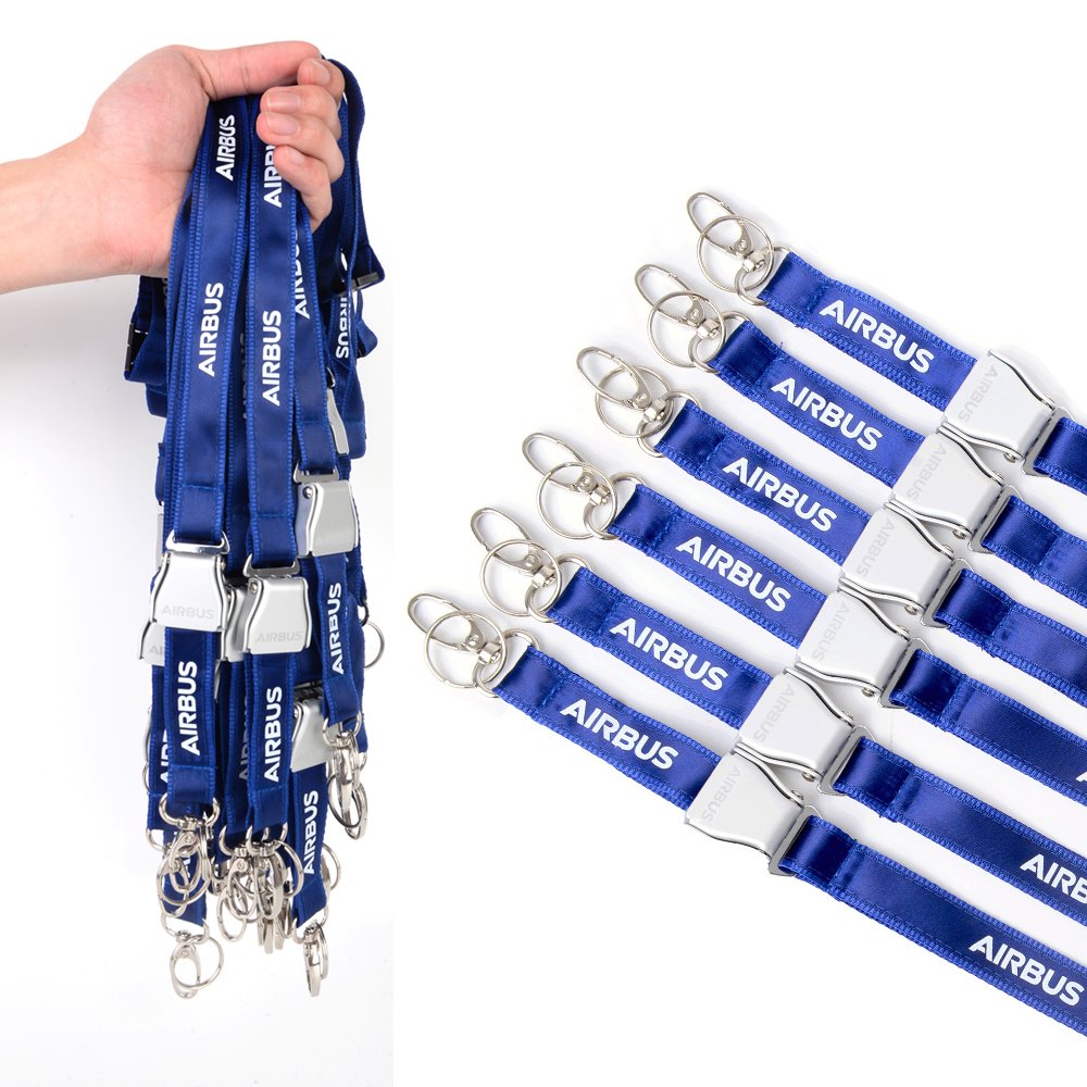 Wholesale Custom Promotional Sublimation Lanyard Blank Satin Teacher Lanyards Accessories