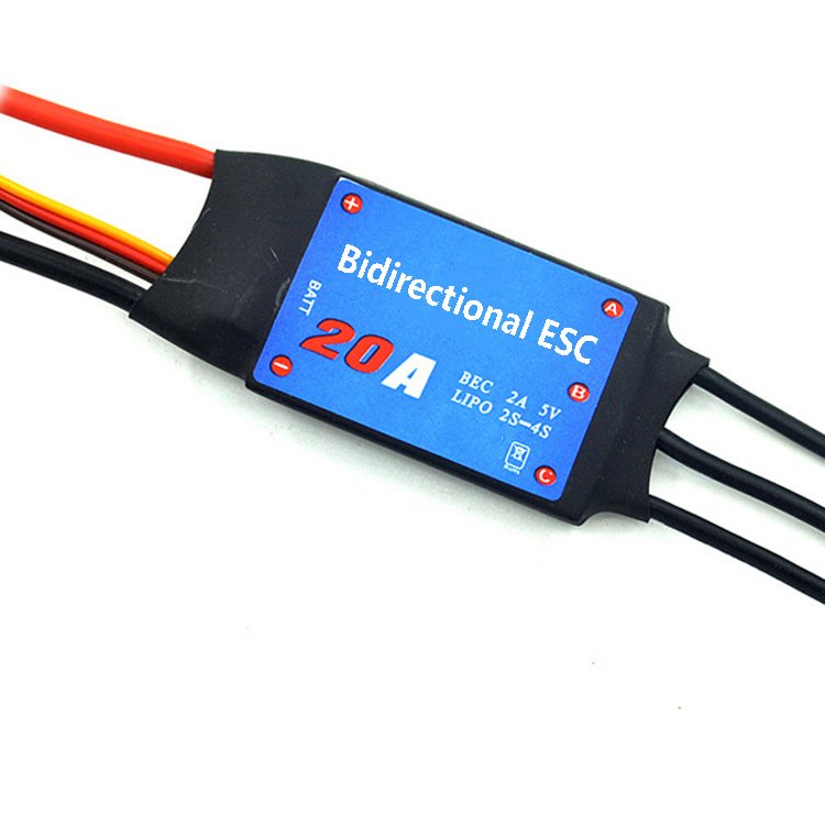 Bidirectional Brushless ESC 20A30A40A50A60A80A aircraft model remote control boat wind powered boat underwater propeller