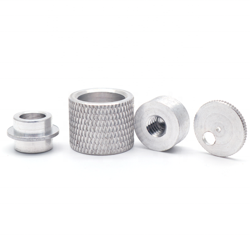 Custom Precision Knurled Thumb Aluminum Electric Volume Thumb Rotary Audio Switch Control Knob OEM CNC Parts