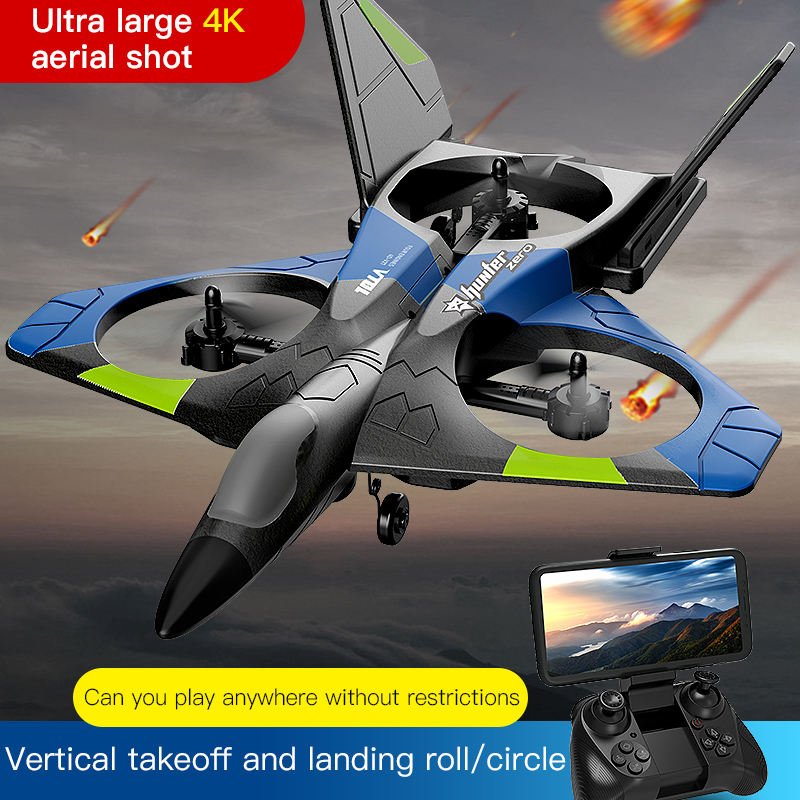 V27 super large new type remote control aircraft battle glider foam UAV aerial photography toy model aircraft