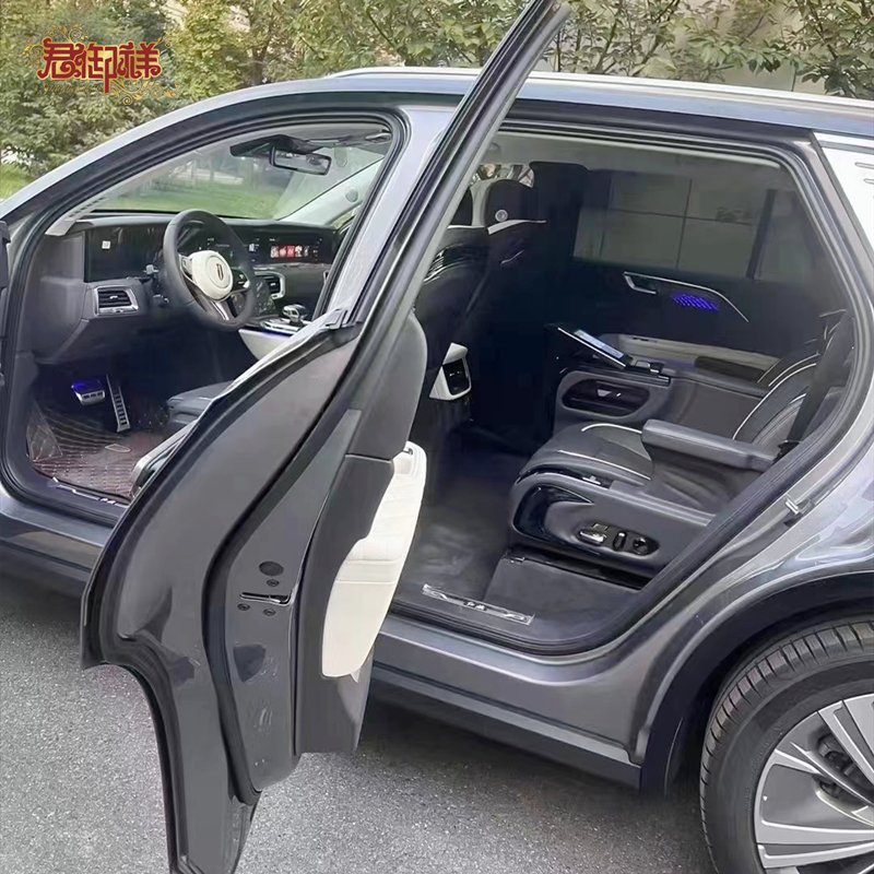 Aviation Seat HONG QI E-HS9 Minimalist Style Light Luxury Leather Car Seats Wholesale Customized Leather Car Seats