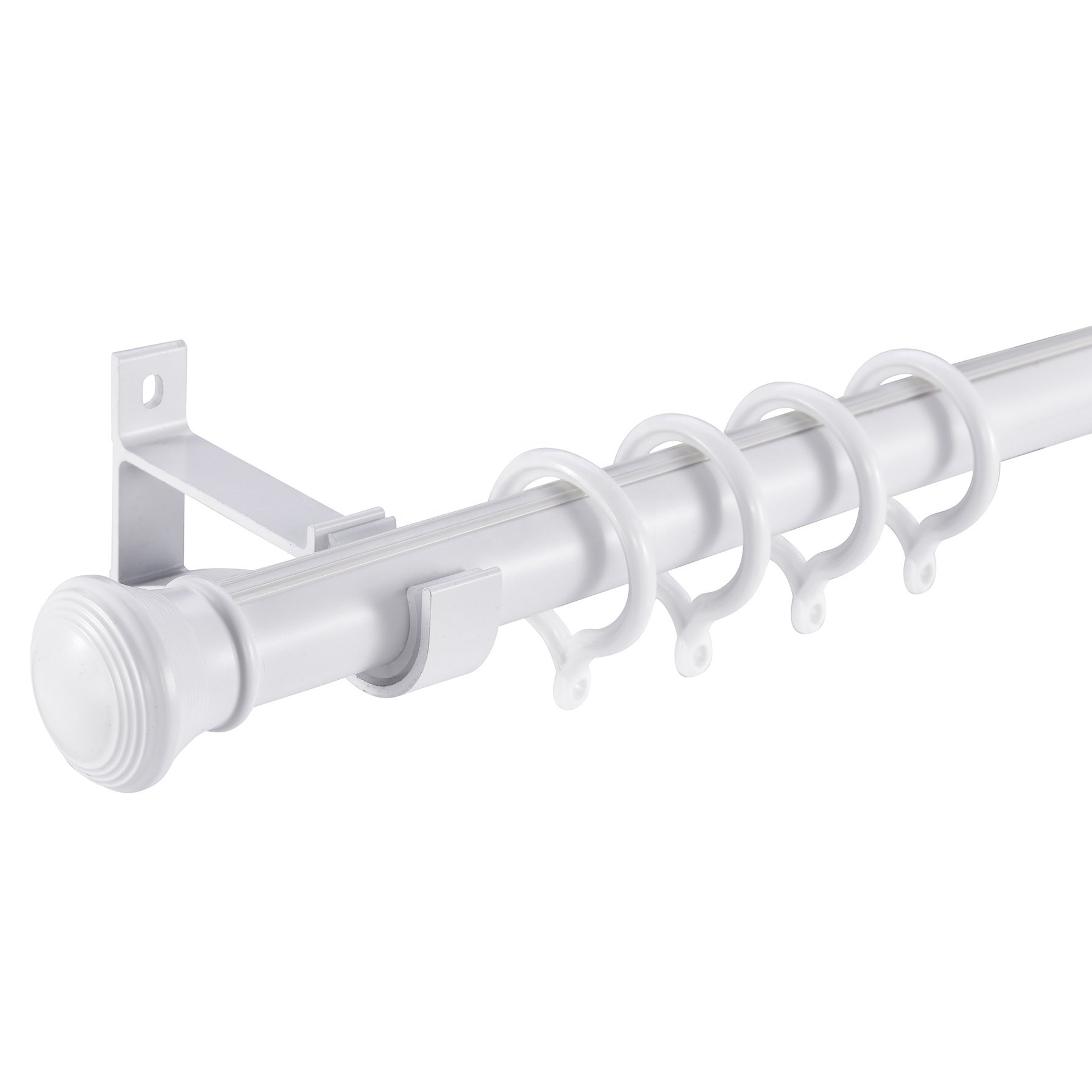 Factory Wholesale High Grade Fashion Curtain Rod Rail and Finial for Interior Decoration