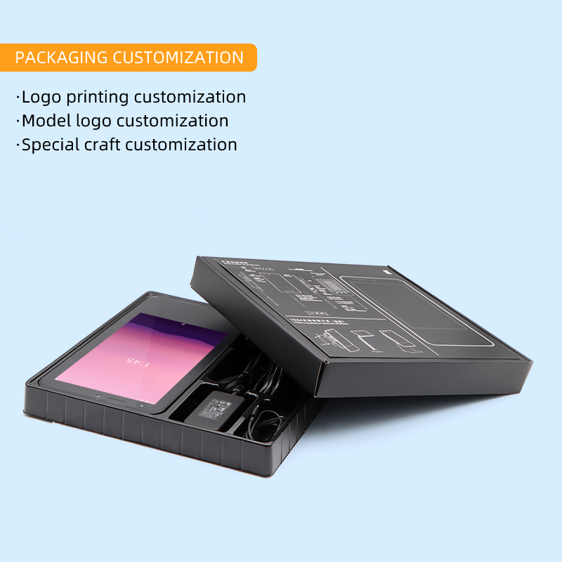 HUGEROCK K101 IP65 Android 1000nits All in One Panel 10.1" Vehicle Mount With Stand Nfc Industrial Tablet Pc Rugged Computer