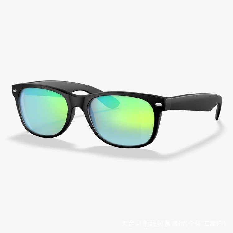 Eyewear High Bridge Fit Square Sun Glasses RB2132 New Way Color Mix Square Shape Sunglasses with Kit Bundle