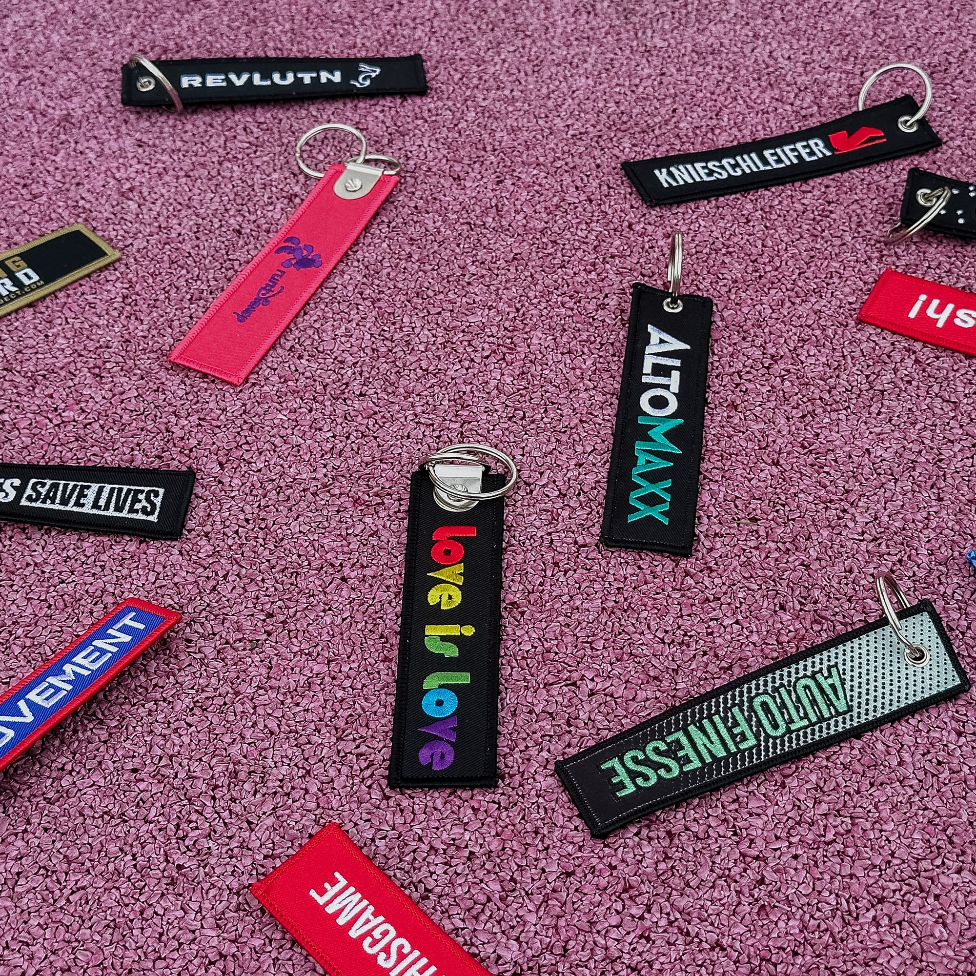 Hot Sale Aviation Gifts Custom Embroidery Key Chains Airplane Key Tag Keychains for Aircraft