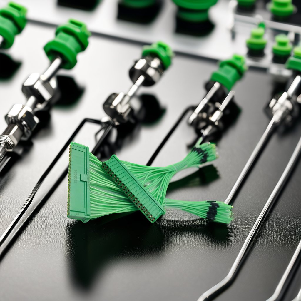 JL Series Micro Rectangular Connector JL24-40TKY-120mm Custom Length Plug Wire PCV Connector Accessory