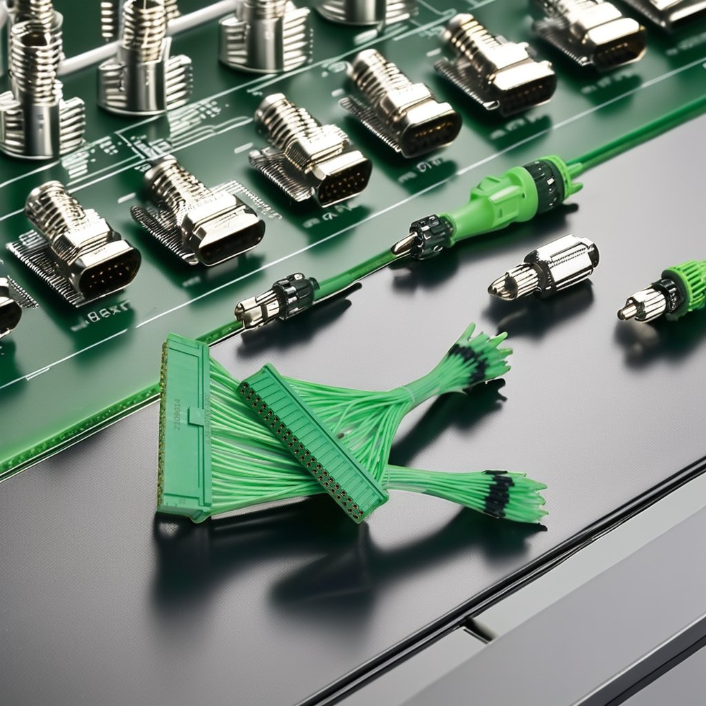 JL Series Micro Rectangular Connector JL24-40TKY-120mm Custom Length Plug Wire PCV Connector Accessory