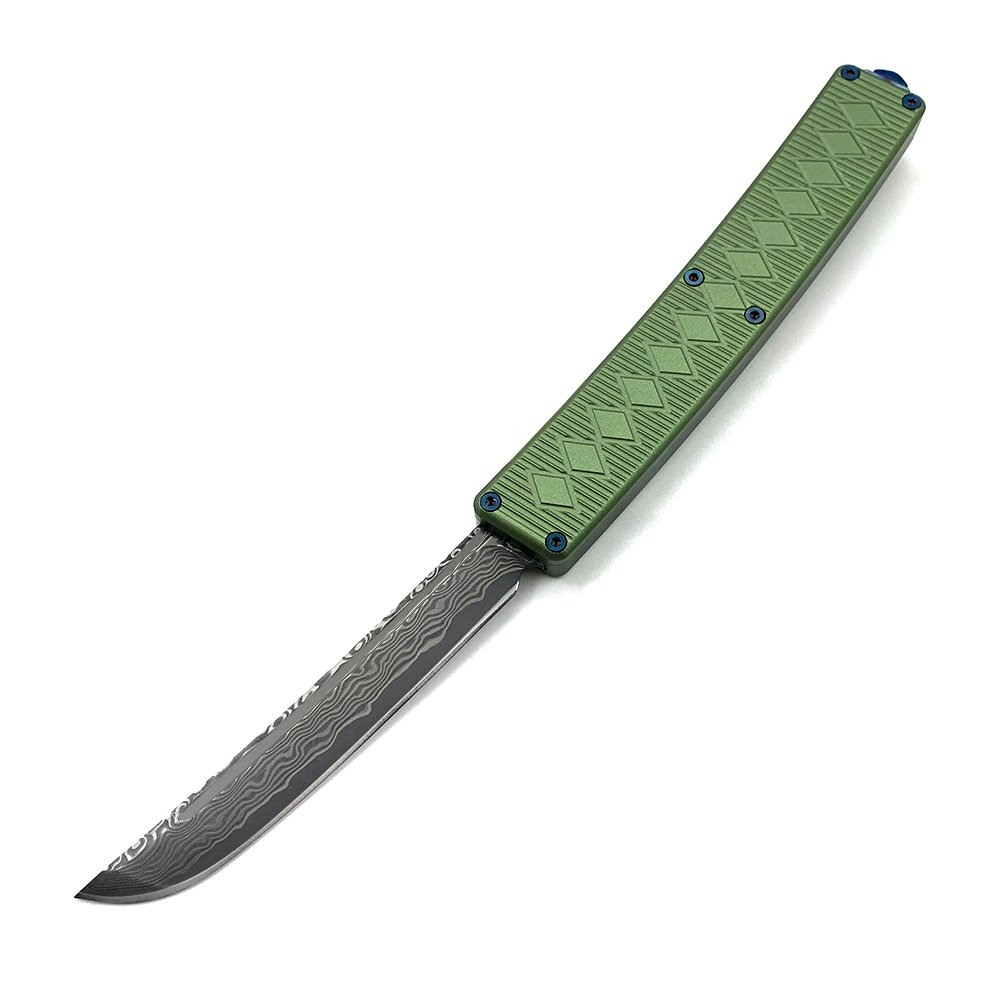 Best Selling Warriors Damascus Steel Self Defense Pocket Knives Outdoor Camping EDC Tool Tactical Survival Folding Knife