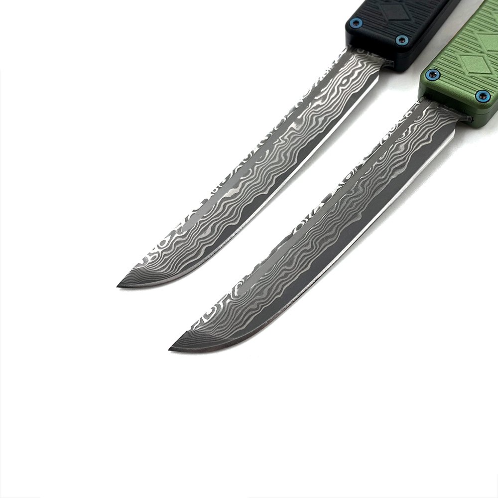 Best Selling Warriors Damascus Steel Self Defense Pocket Knives Outdoor Camping EDC Tool Tactical Survival Folding Knife