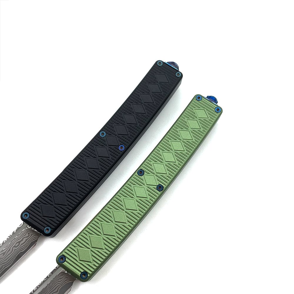 Best Selling Warriors Damascus Steel Self Defense Pocket Knives Outdoor Camping EDC Tool Tactical Survival Folding Knife