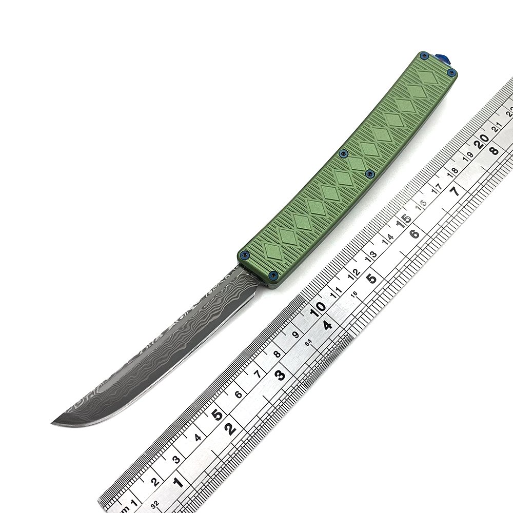 Best Selling Warriors Damascus Steel Self Defense Pocket Knives Outdoor Camping EDC Tool Tactical Survival Folding Knife