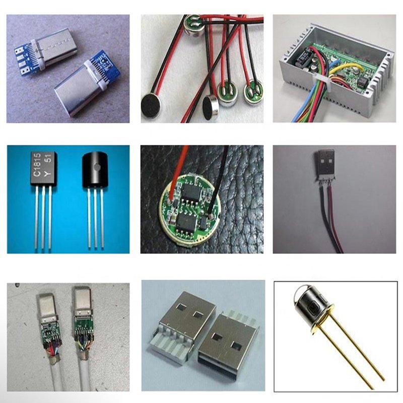 YH-6520 Semi Automatic Multi Wire Soldering and Welding Machine for Electronic Cable PCB USB Semi Automatic Soldering Machine