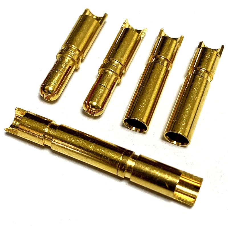 Cheap Hot Sale Wholesale RC Battery Gold Plated Banana Plug Connector 3.5mm Male Female Connectors