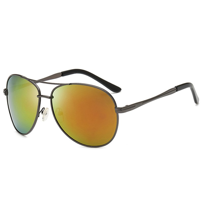 Luxury Designer Men's Aviation Sunglasses Pilot Alloy Frame Polarized Sun Glasses Durable UV Protected Glasses Women Accessory