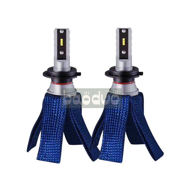Auto Mini LED Headlight Bulb Car Lighting Copper Belt Dissipation LED Headlight New Condition Good Price H4 50W 10000LM